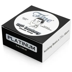 Platinum Shaving Soap | Fine Accoutrements
