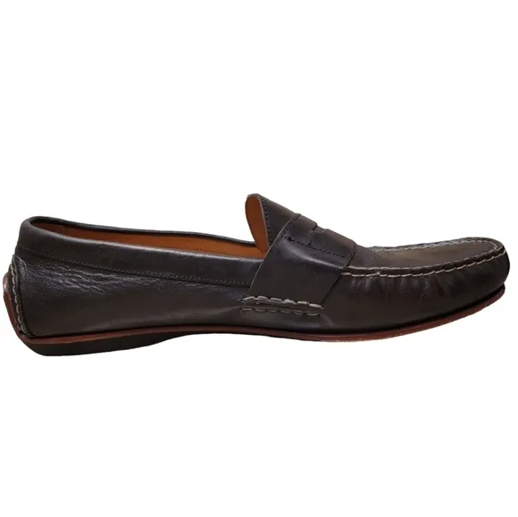 POLO Ralph Lauren Daniels Leather Penny Loafer Driving Mocassin Men's Size 13 D