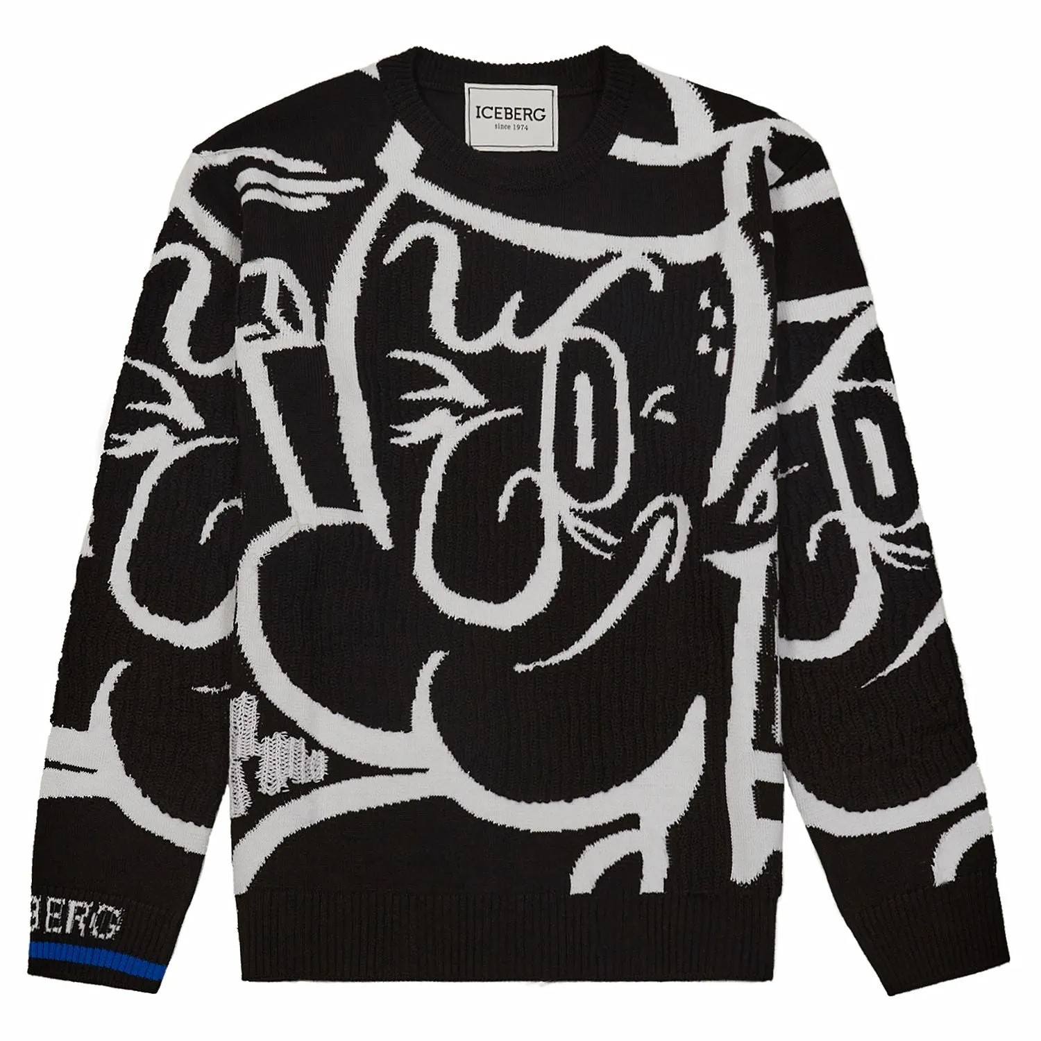 Popeye Wink Knit - Black