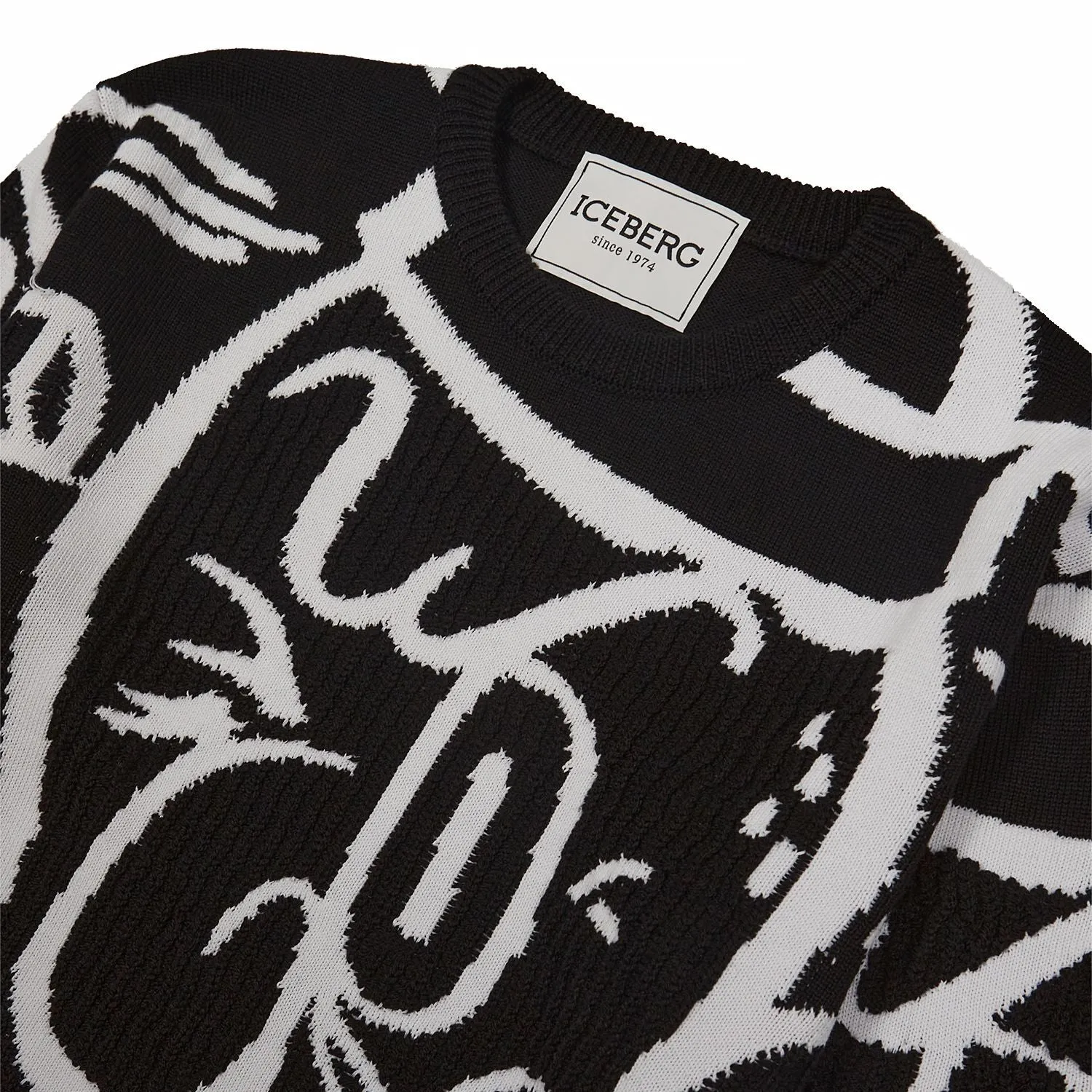Popeye Wink Knit - Black