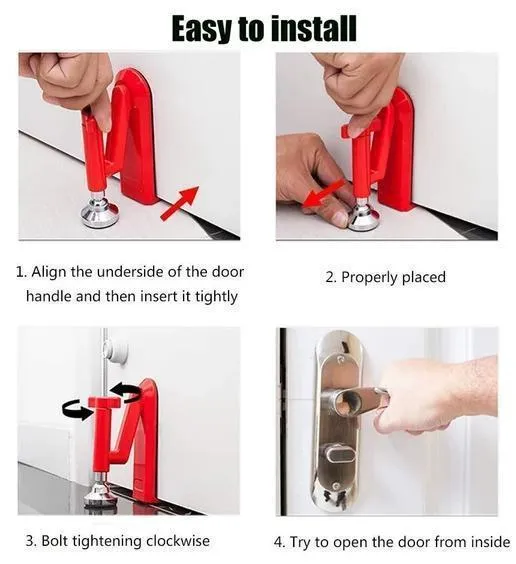Portable Security Door Lock