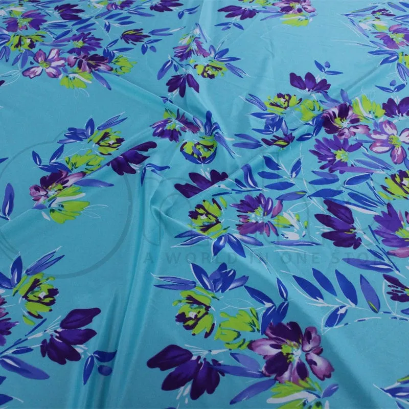 Printed 50D Dull Satin 140cm