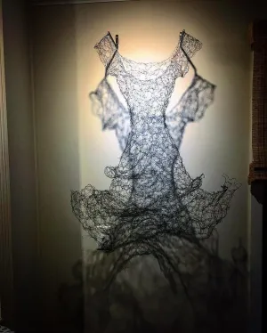 Printed Dress Installation