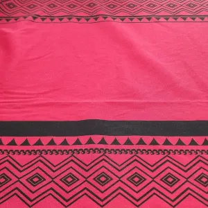 Printed Xhosa Fabric Dsn 4 150 cm Red
