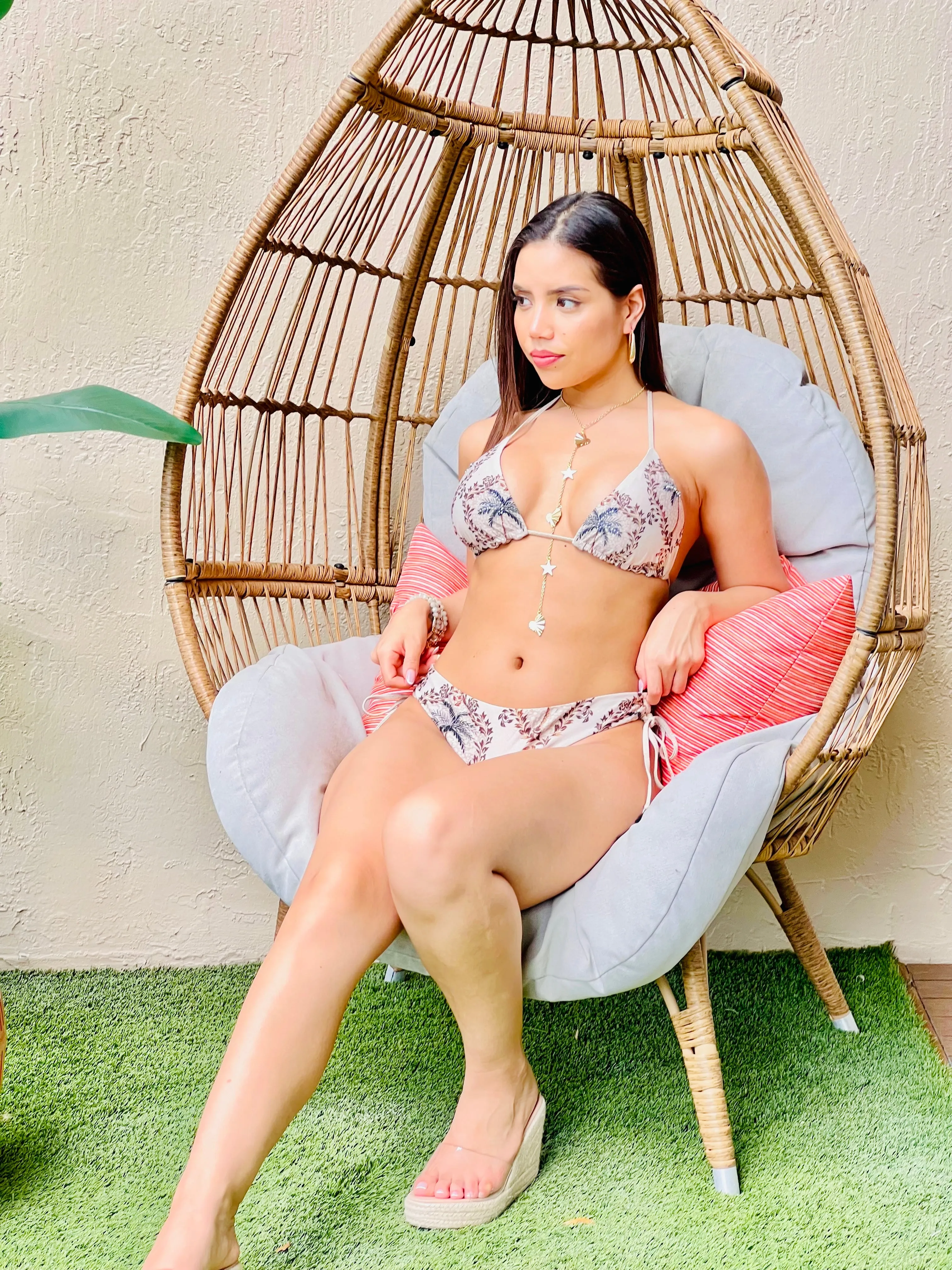 "Cosita Linda"  Printed Two Pieces Swimwear Set