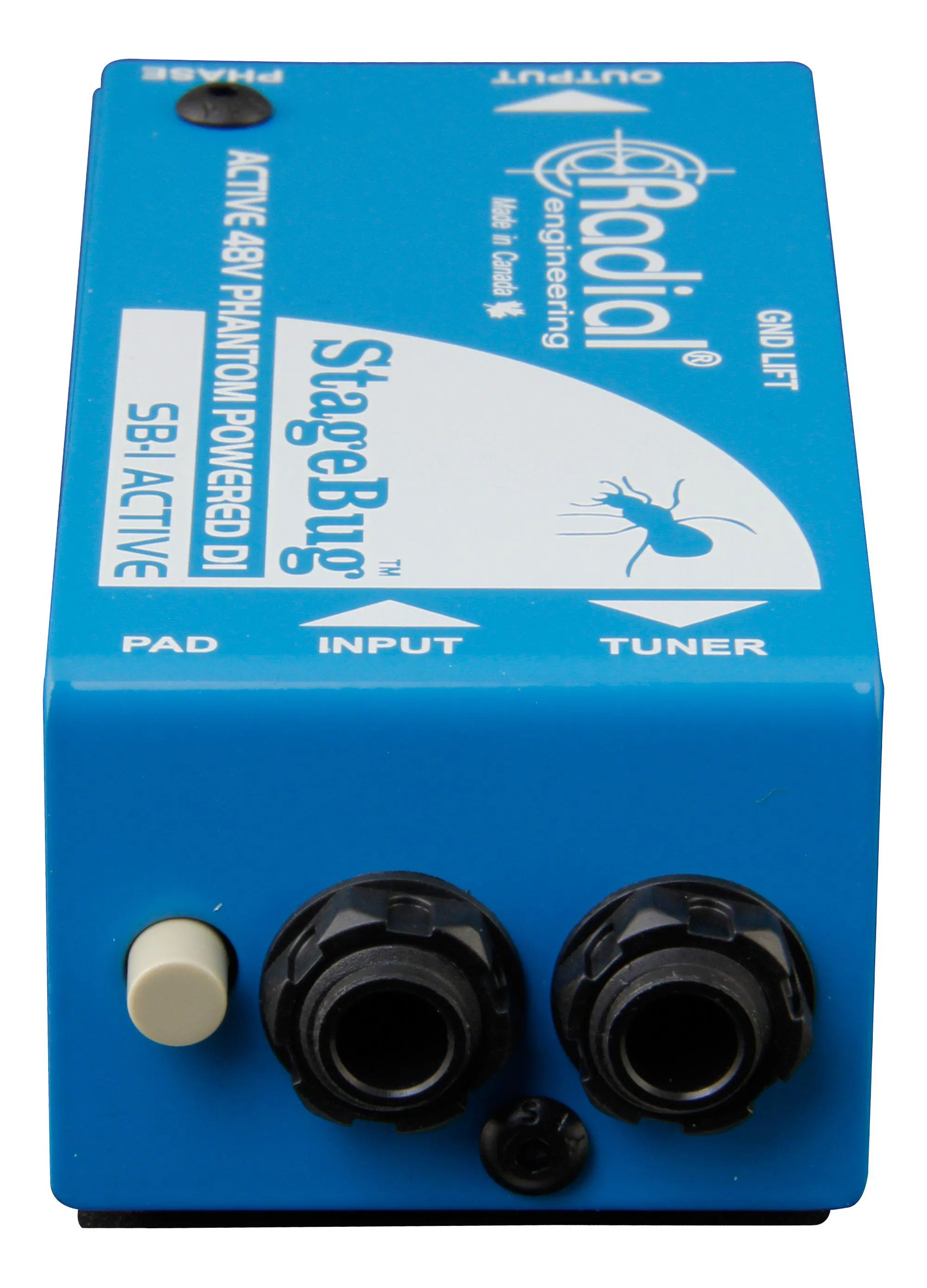 Radial Stagebug SB-1 Acoustic Compact Active DI for Acoustic Guitar and Bass