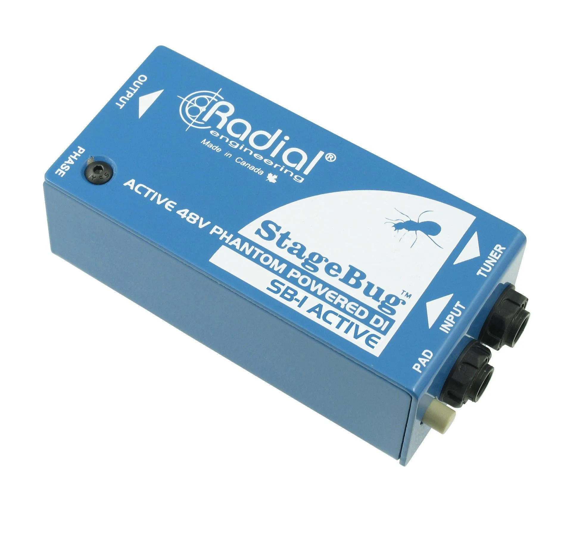 Radial Stagebug SB-1 Acoustic Compact Active DI for Acoustic Guitar and Bass