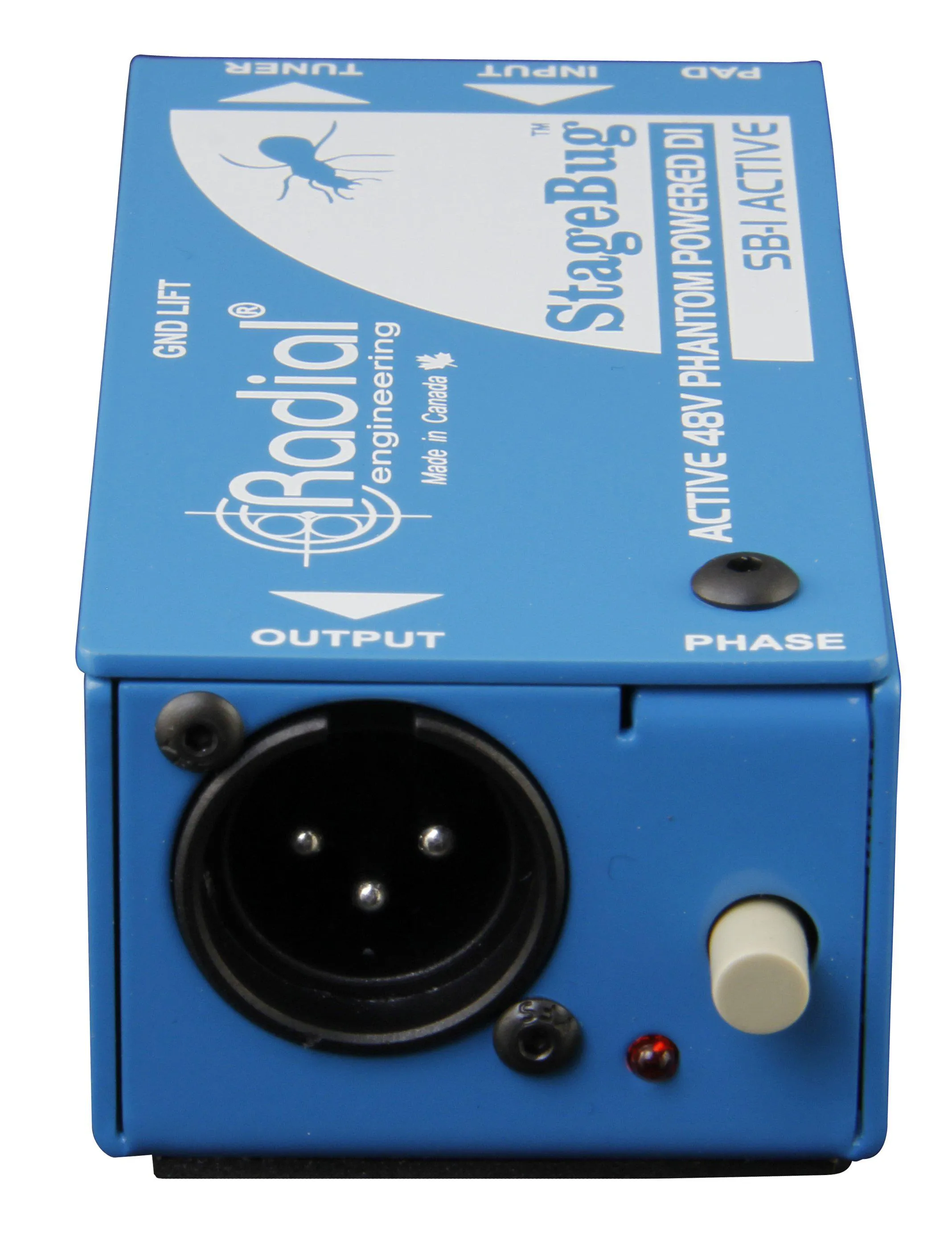 Radial Stagebug SB-1 Acoustic Compact Active DI for Acoustic Guitar and Bass