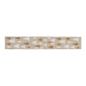 Red and White Pine treet Wired Ribbon (Set of 2)