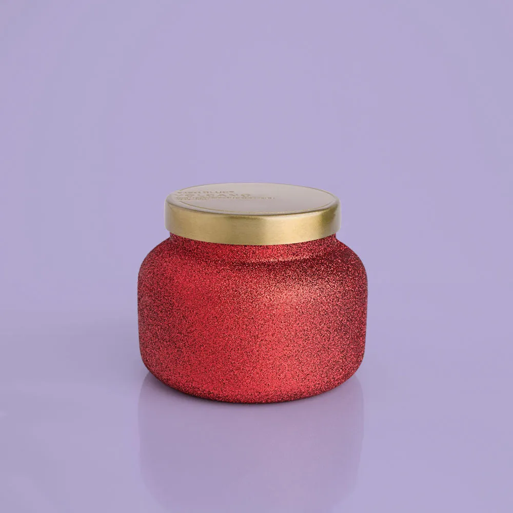 Red Glitter Volcano