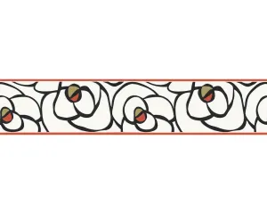 Red My home by Raffi 940263 Wallpaper Border