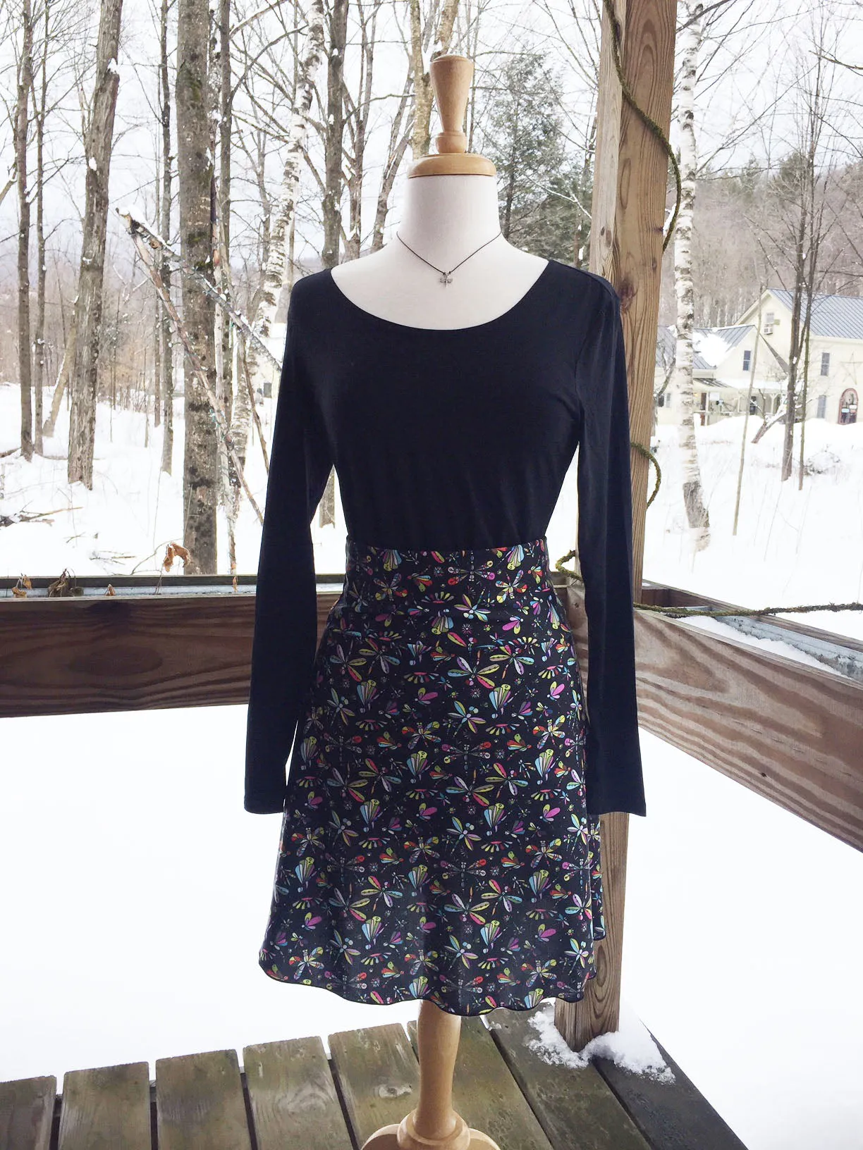 Reign Vermont Adventure Skirt in Dragonfly