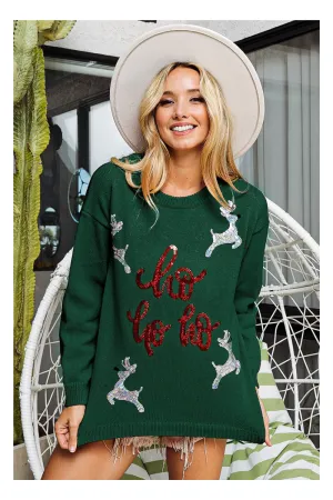 Reindeer Holiday Sweater