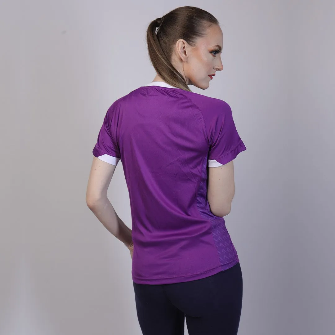 Round Neck T-Shirt (Purple)