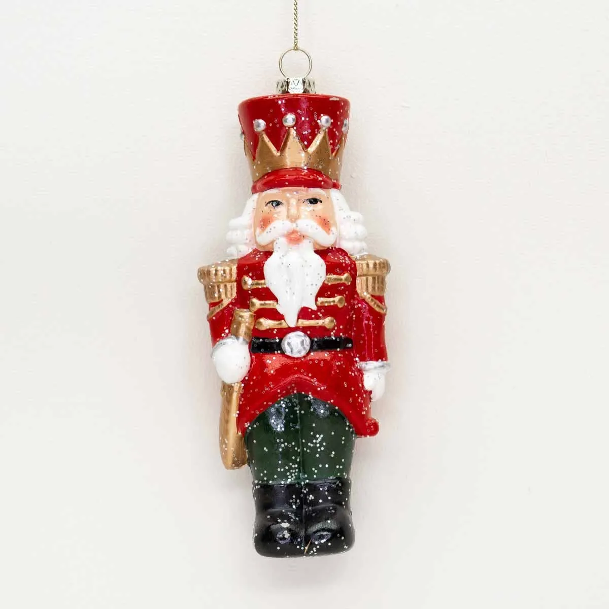ROYAL NUTCRACKER ORNAMENT RED/BLACK