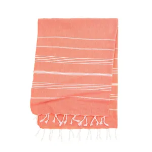 Salt Water Sun Turkish Towel by Riviera Towel Company | Coral Reef