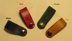 Set of 3 Leather Cord Keepers