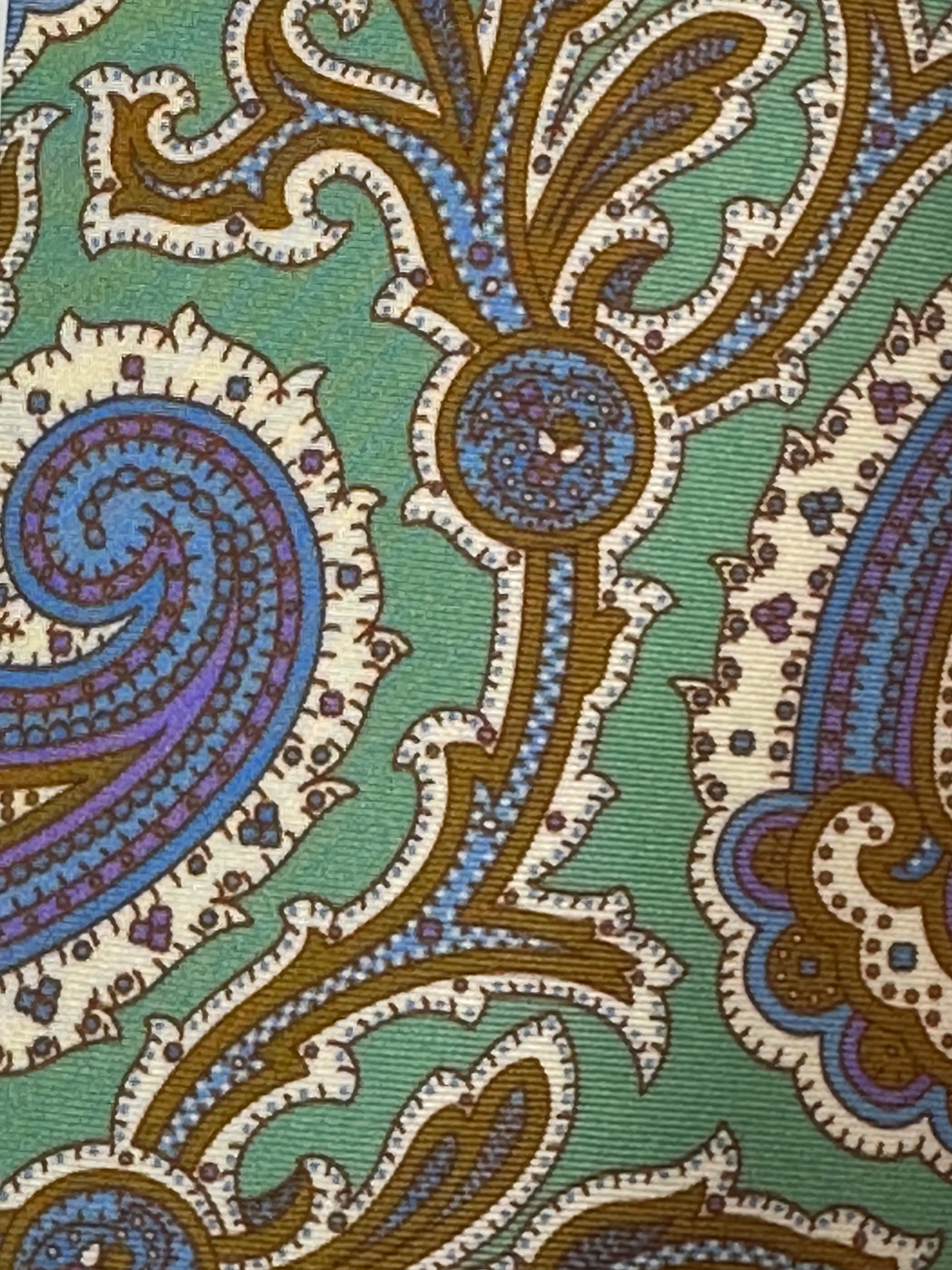 Shamrock Paisley Tie