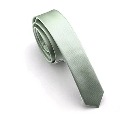 Silk Slim Skinny Solid Tie