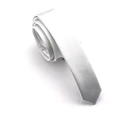 Silk Slim Skinny Solid Tie