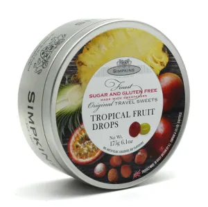 Simpkins Sugar & Gluten Free Tropical Fruit Drops