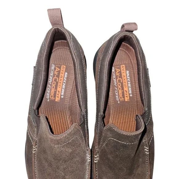 Skechers Relaxed Fit Harper-Forde Dark Brown Loafer Men's Size 11.5