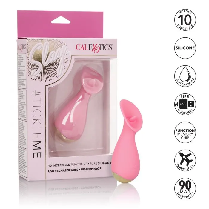 Slay Tickle Me External Palm Sized Vibrator
