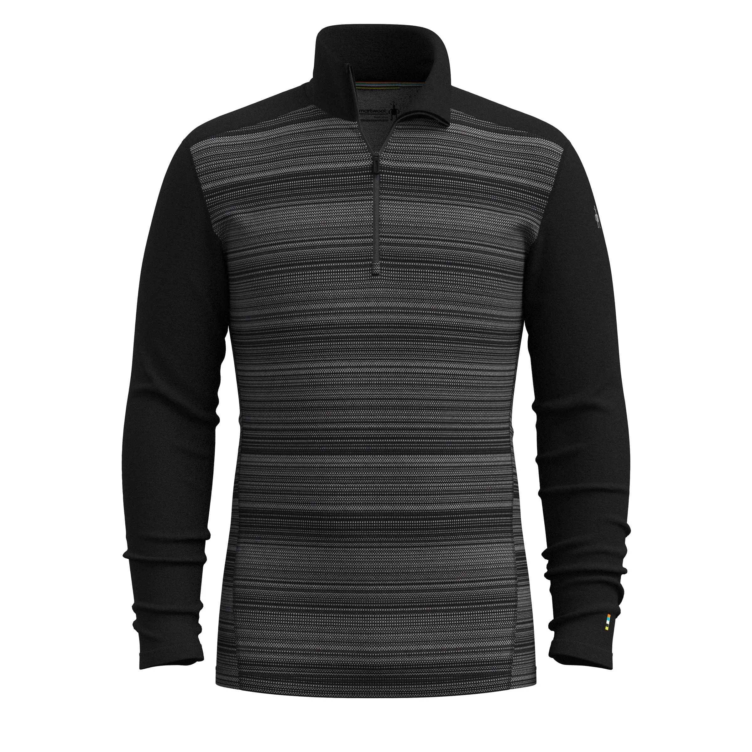 Smartwool Mens Classic Thermal Merino Base Layer 1/4 Zip