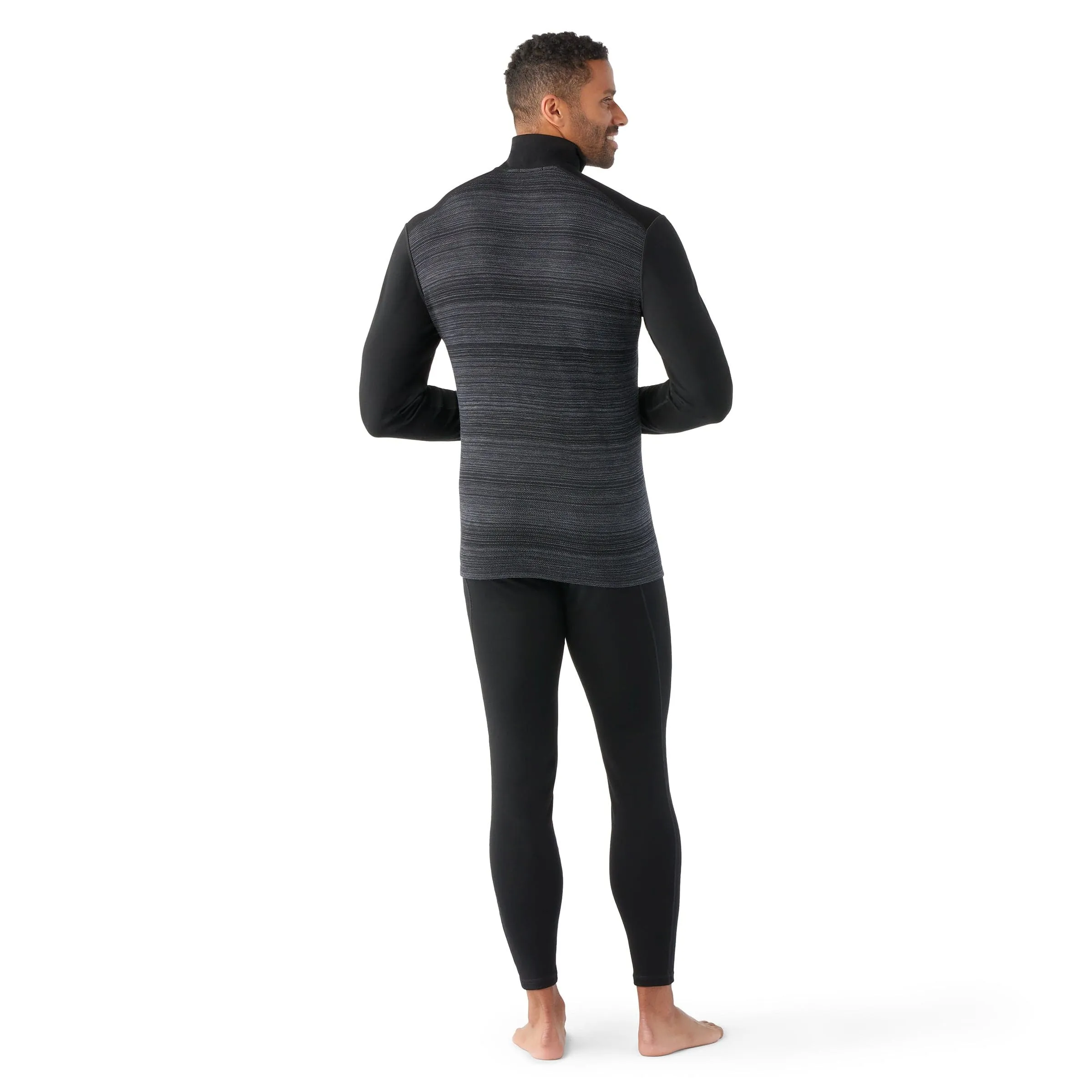 Smartwool Mens Classic Thermal Merino Base Layer 1/4 Zip
