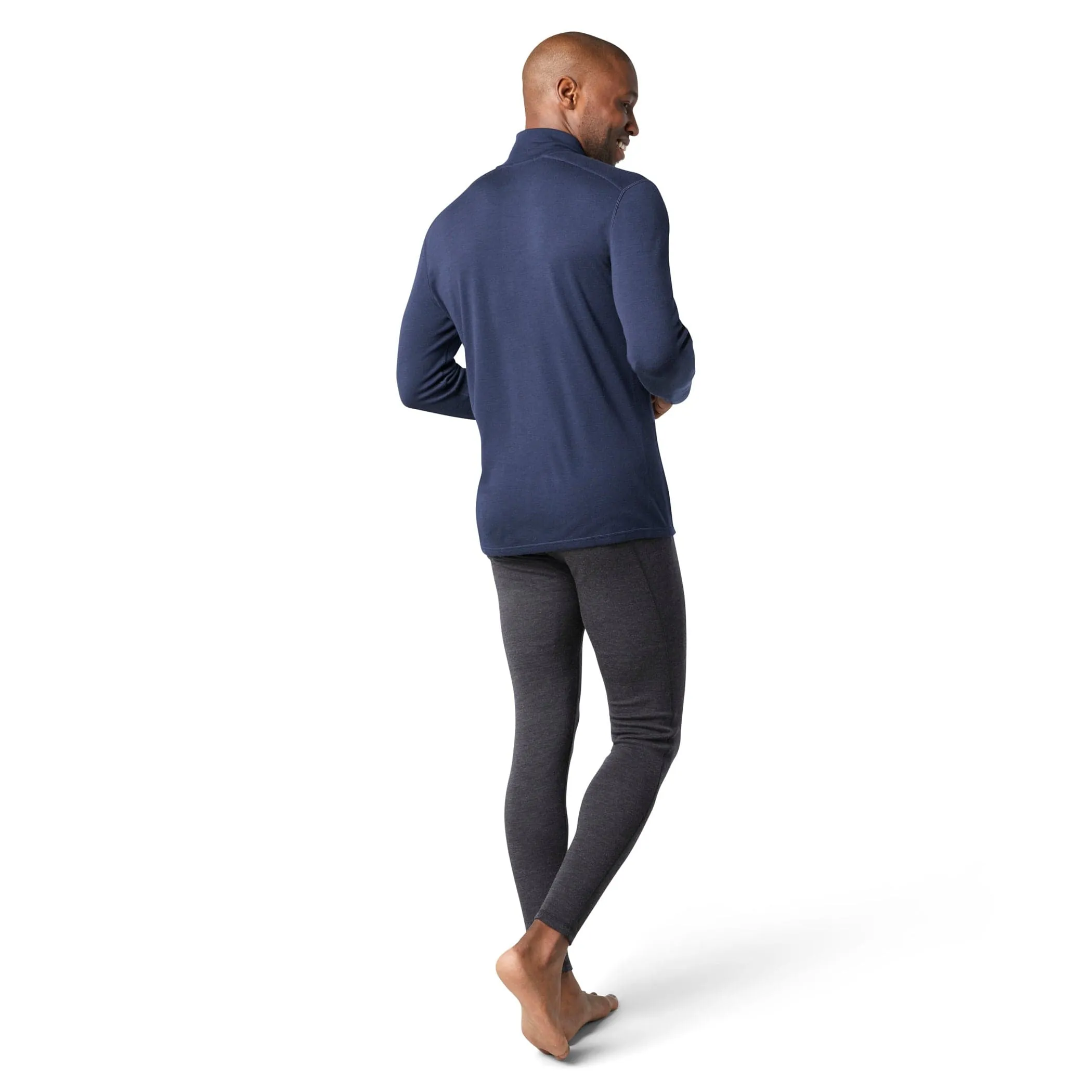 Smartwool Mens Classic Thermal Merino Base Layer 1/4 Zip