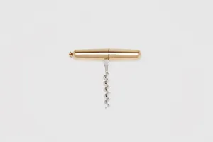 Solid Gold Travel Corkscrew