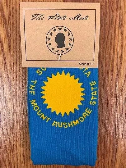 South Dakota State Flag Socks