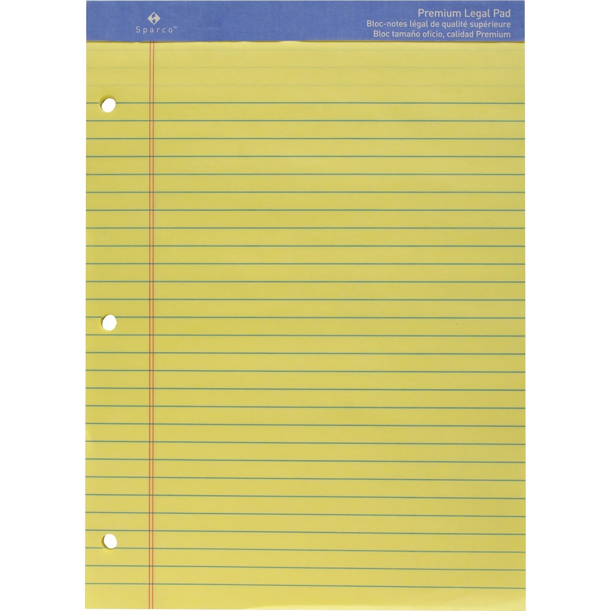 Sparco Premium Grade 3-hole Writing Pad