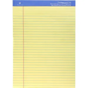 Sparco Premium Grade Perforated Legal Ruled Pads