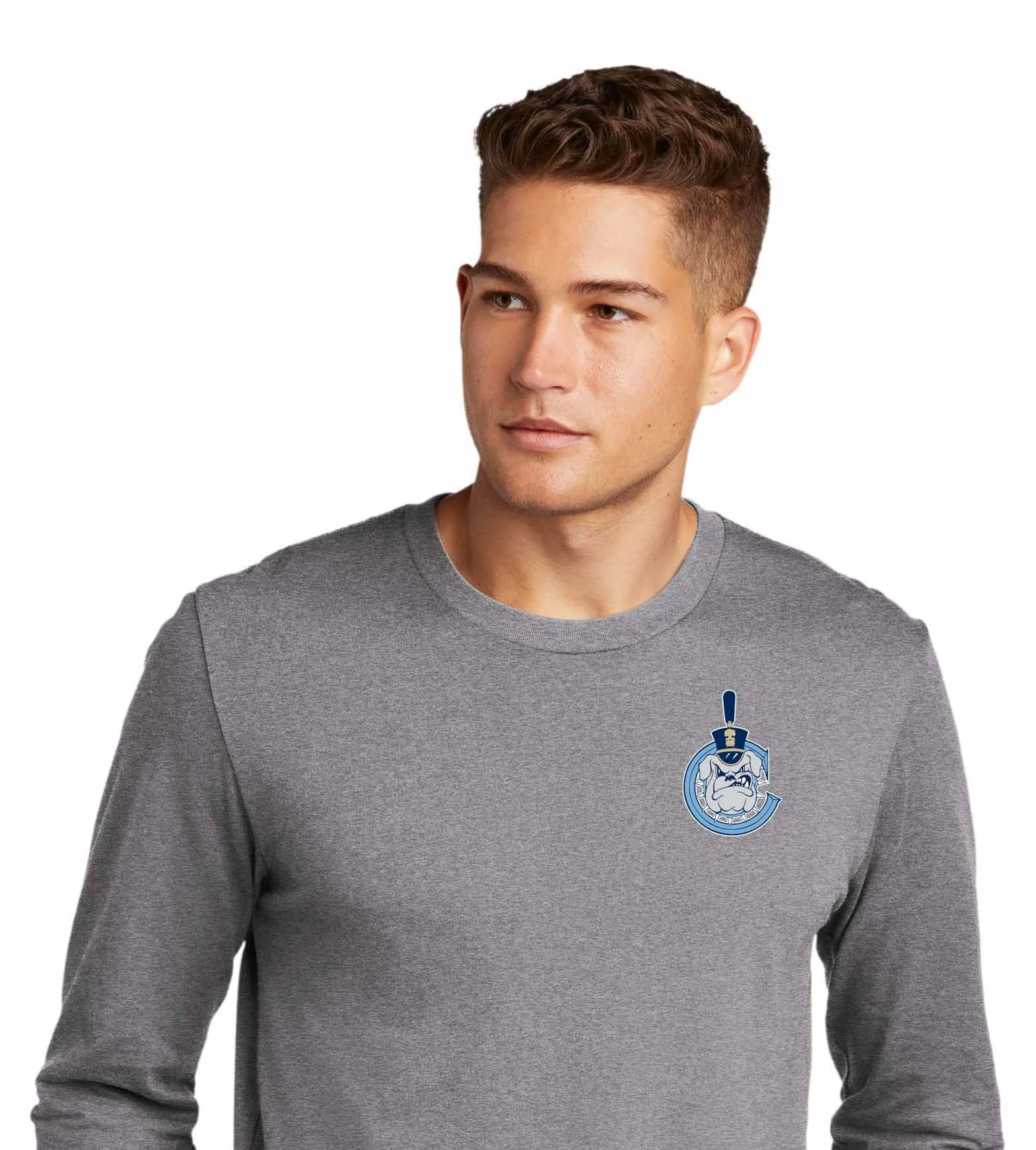 Spike Cotton Long Sleeve Tee