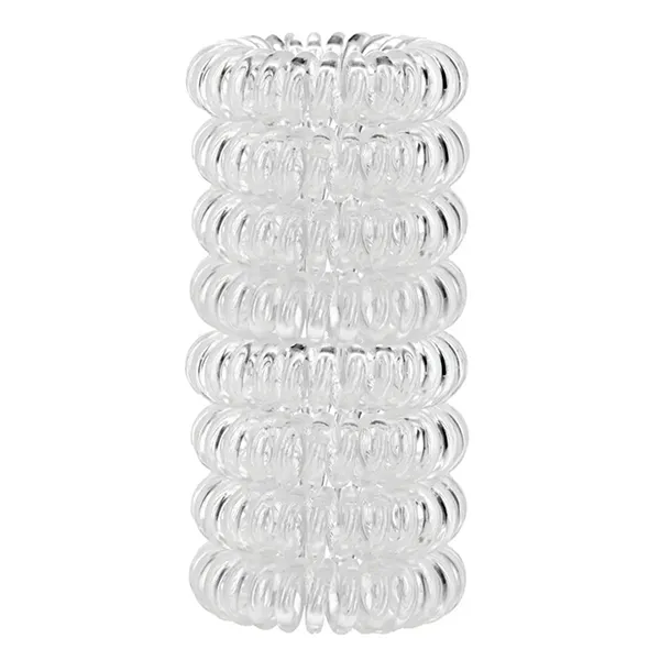 Spiral Hair Ties - Clear
