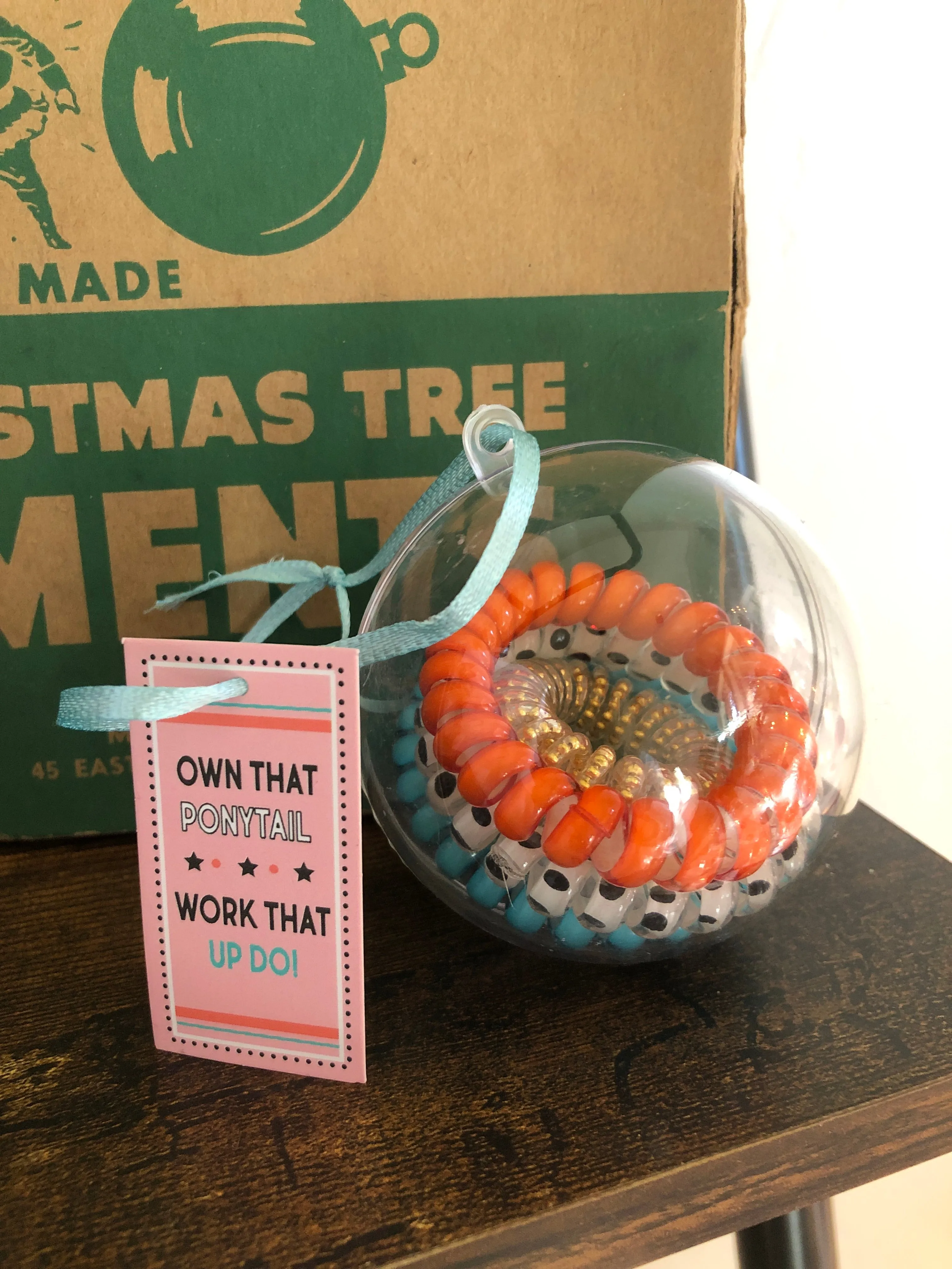 Spiral Tie Ornament