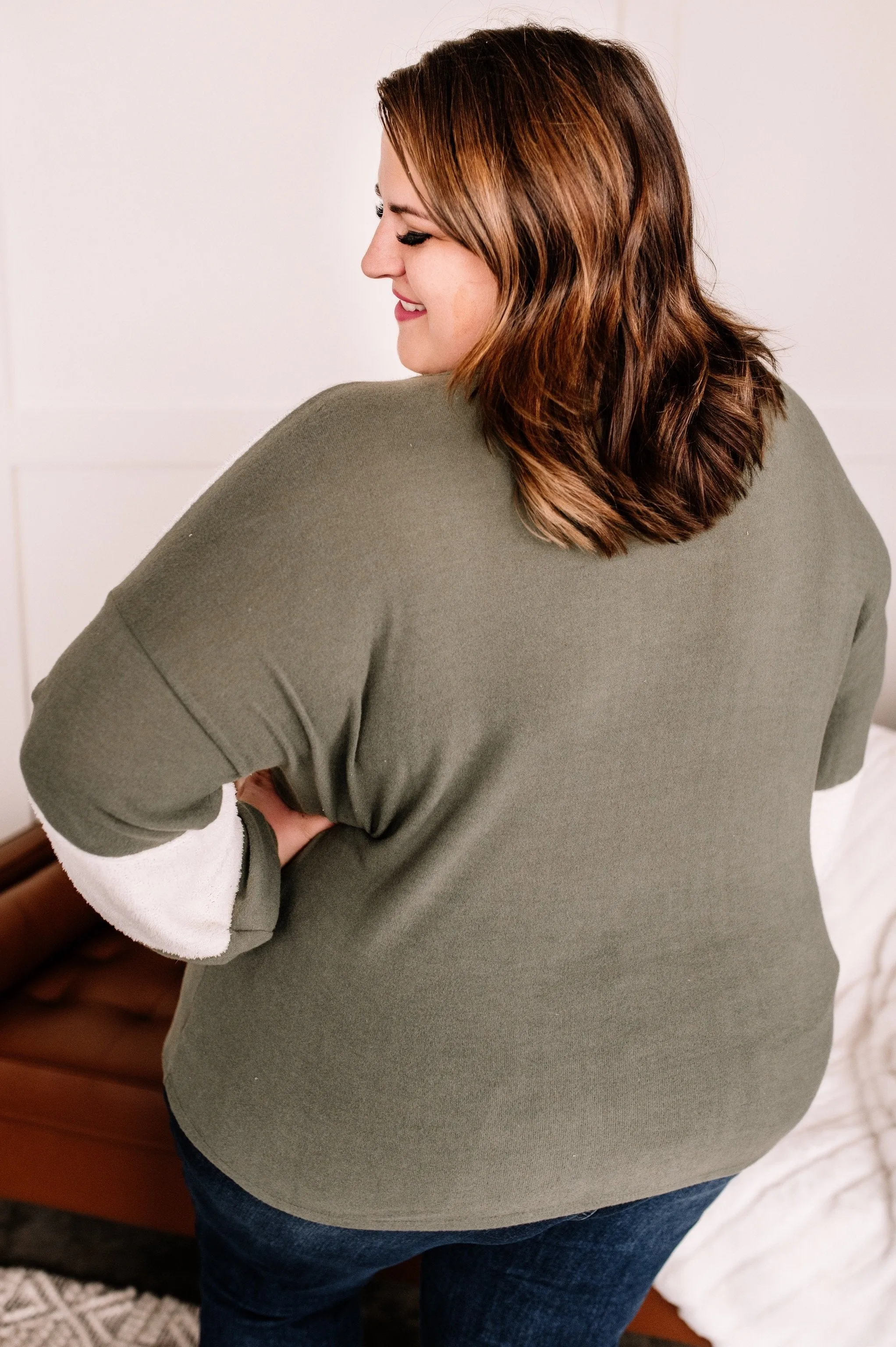 Stripe Right Color Block Top