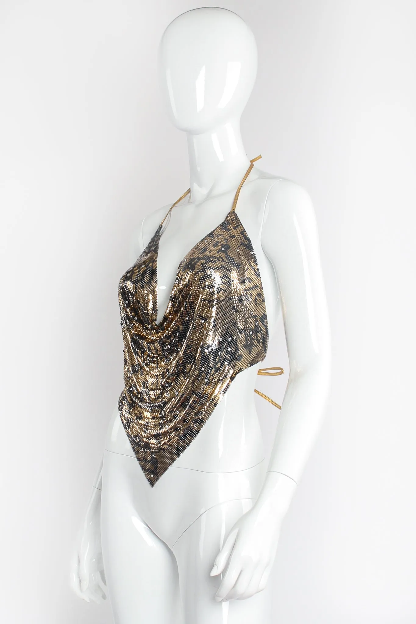 Swarovski Animal Metal Mesh Halter