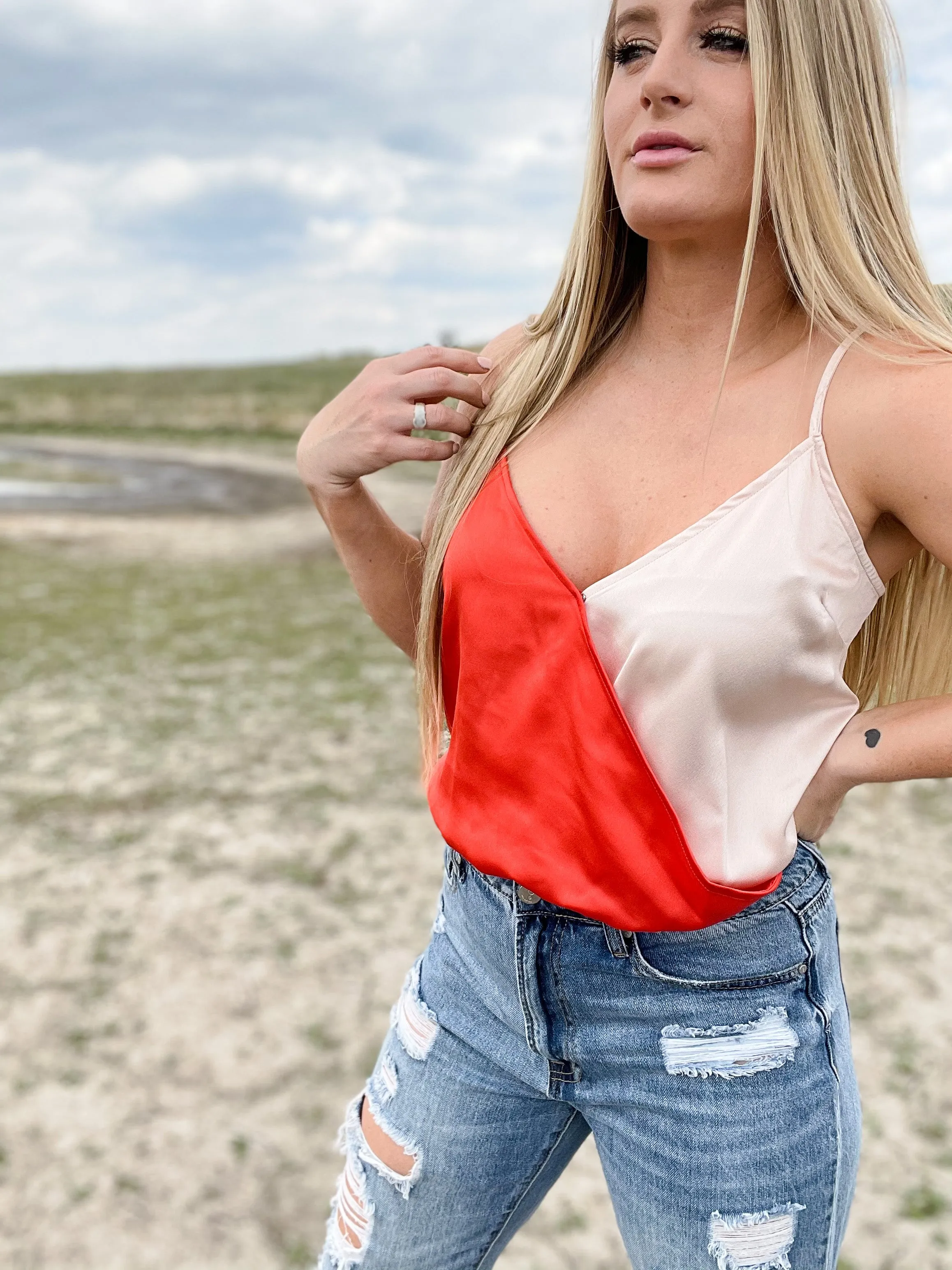 The Bentley Color Block Bodysuit