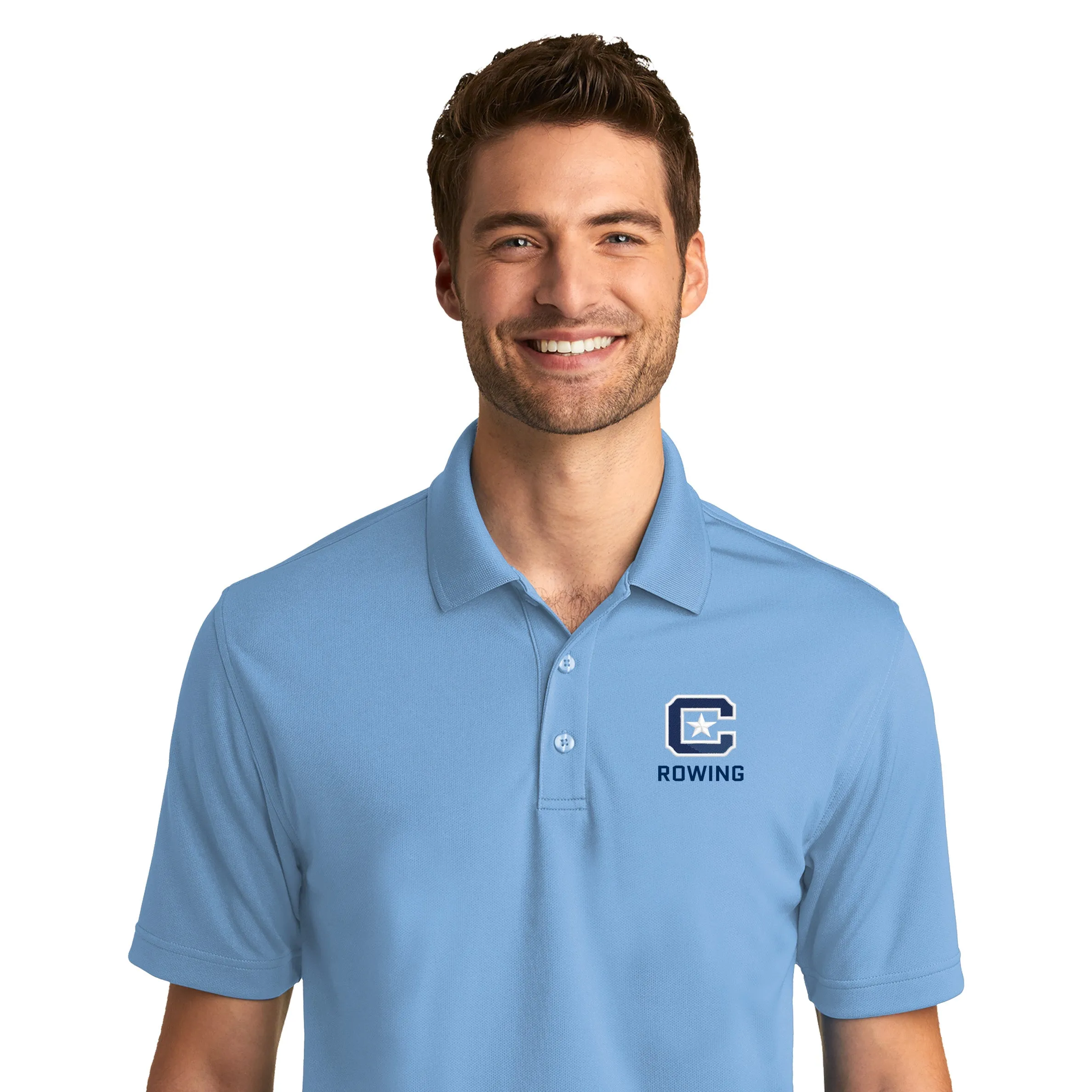 The Citadel, Club Sports - Rowing, UV Micro-Mesh Polo