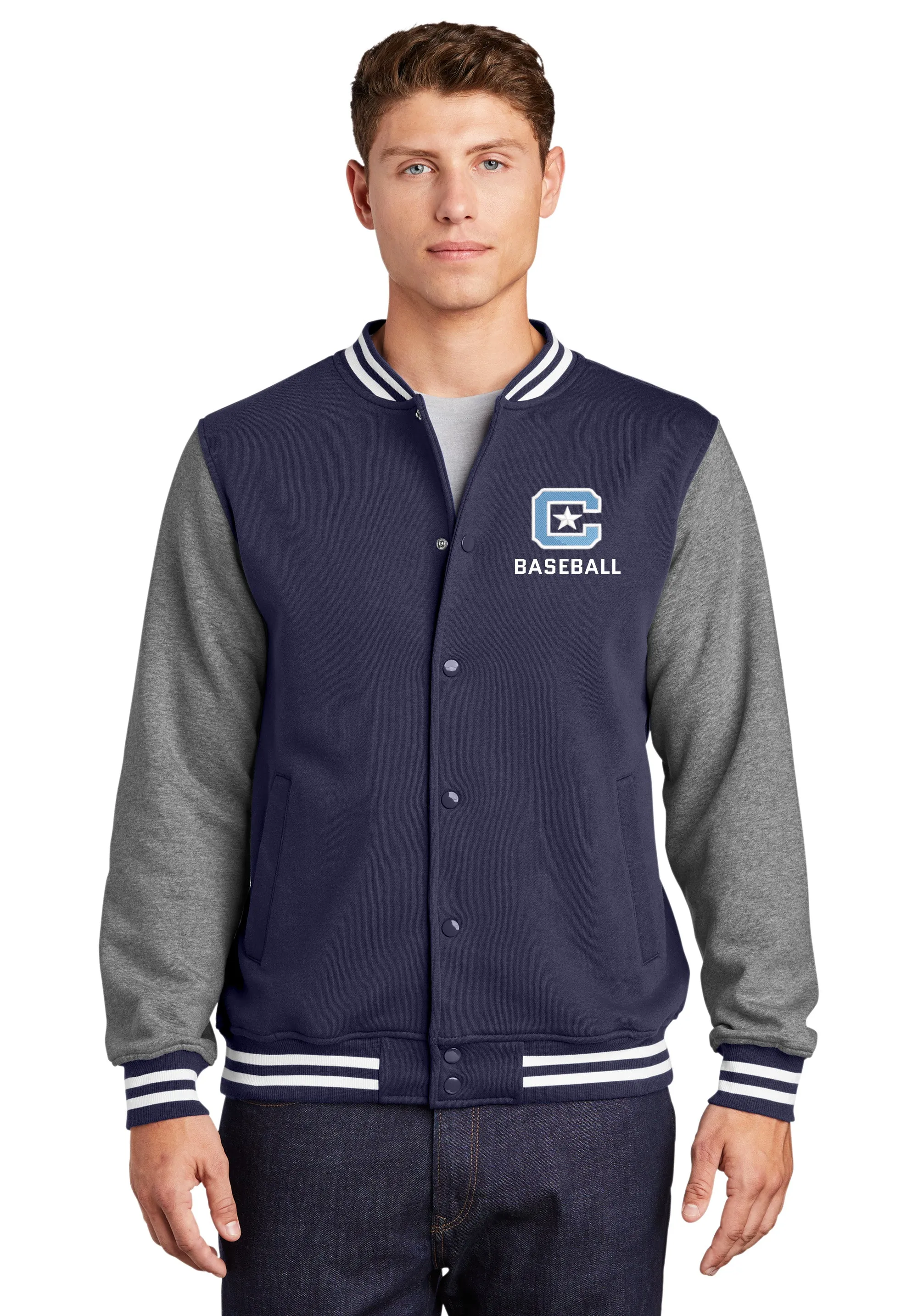 The Citadel C,Sports - Baseball, Fleece Letterman Jacket