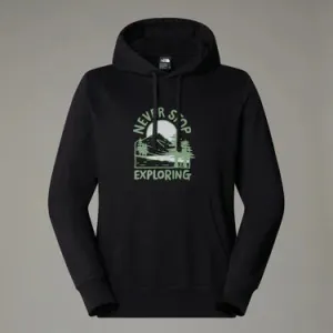 The North Face Men's Outdoor Graphic Hoodie Black