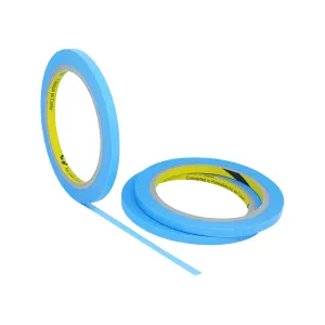 Thin Masking Tape Washi Paper - 1/4 inch (6mm) - Multi Pack - JMIBASIC Painters Tape - Delicate Surfaces