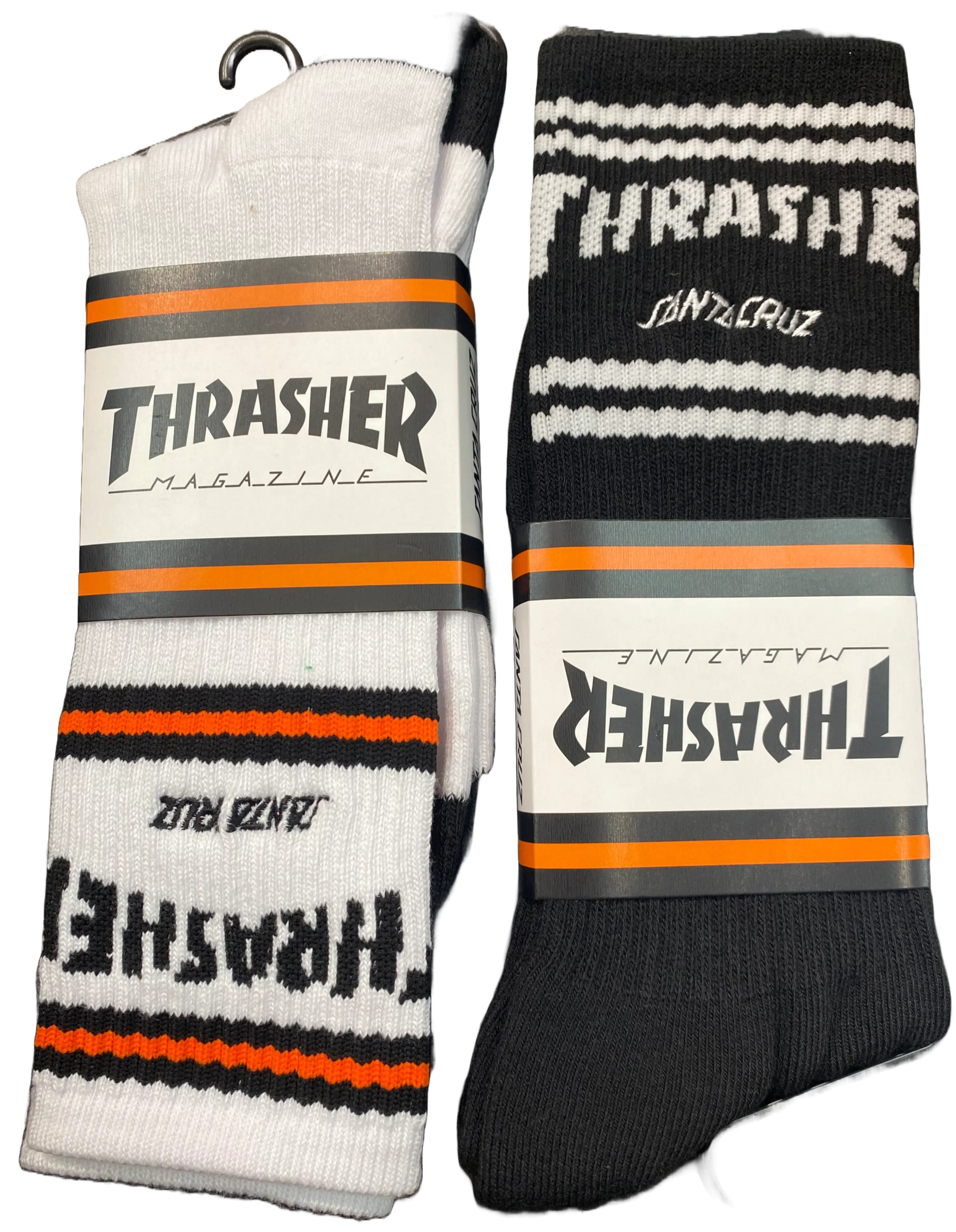 Thrasher x Santa Cruz Crew Socks