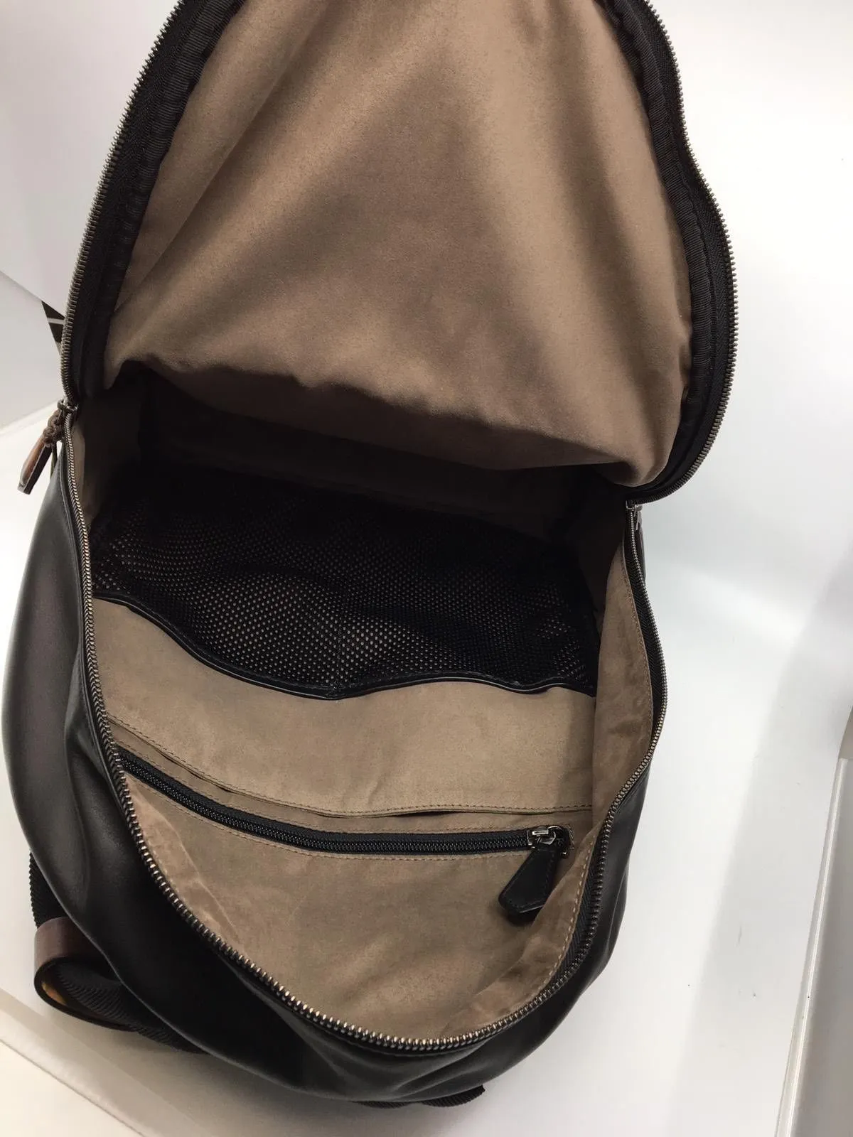 Time Off Vitello Leather Backpack