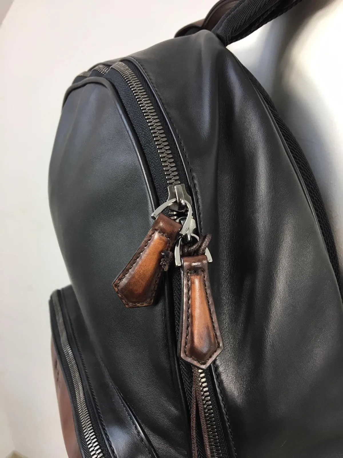 Time Off Vitello Leather Backpack
