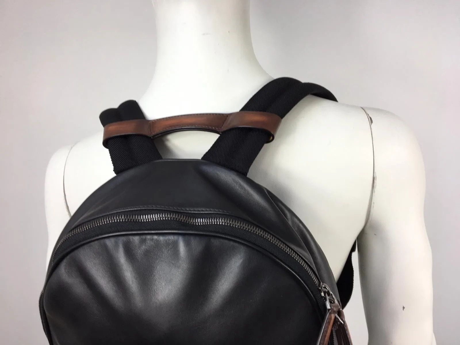Time Off Vitello Leather Backpack