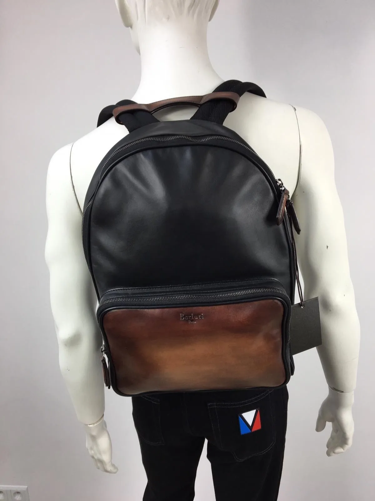 Time Off Vitello Leather Backpack