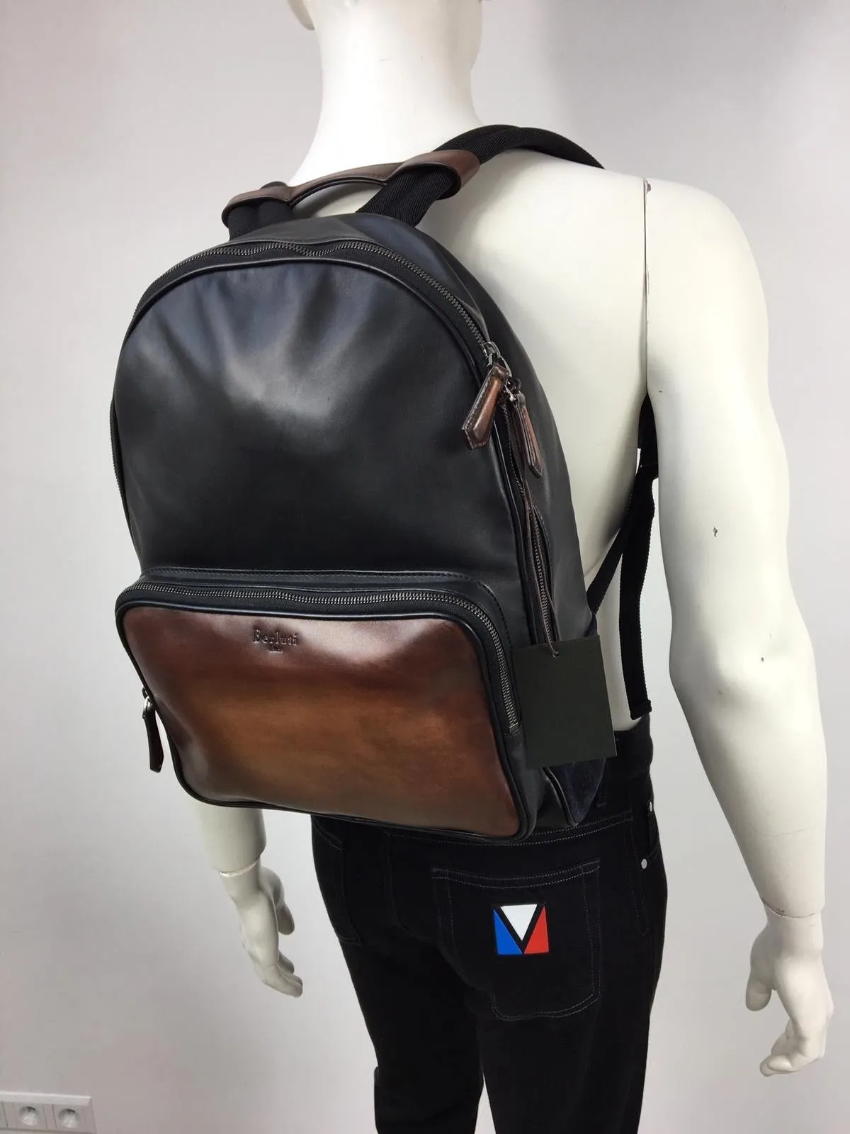 Time Off Vitello Leather Backpack